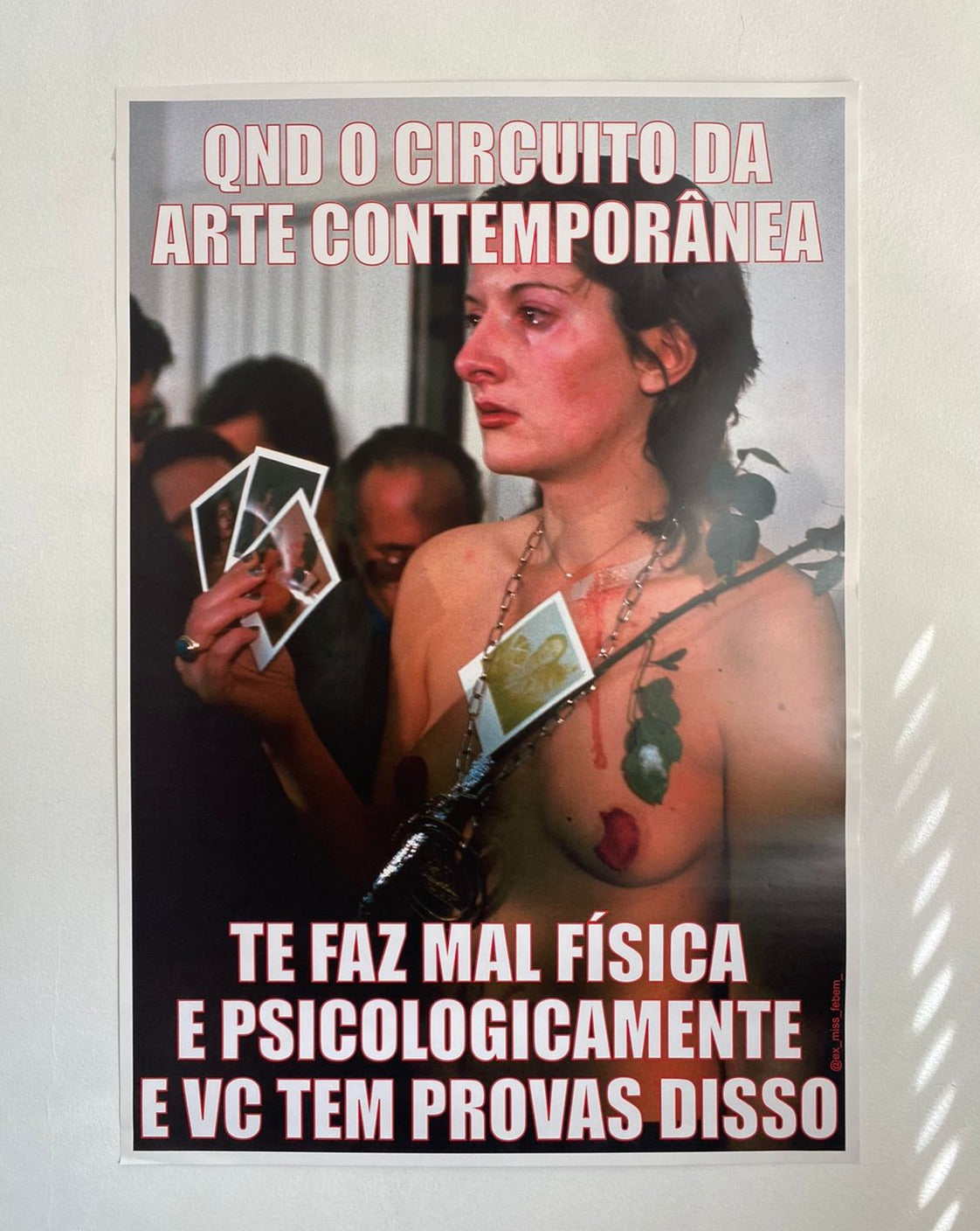 Poster "O SENTIMENTO"